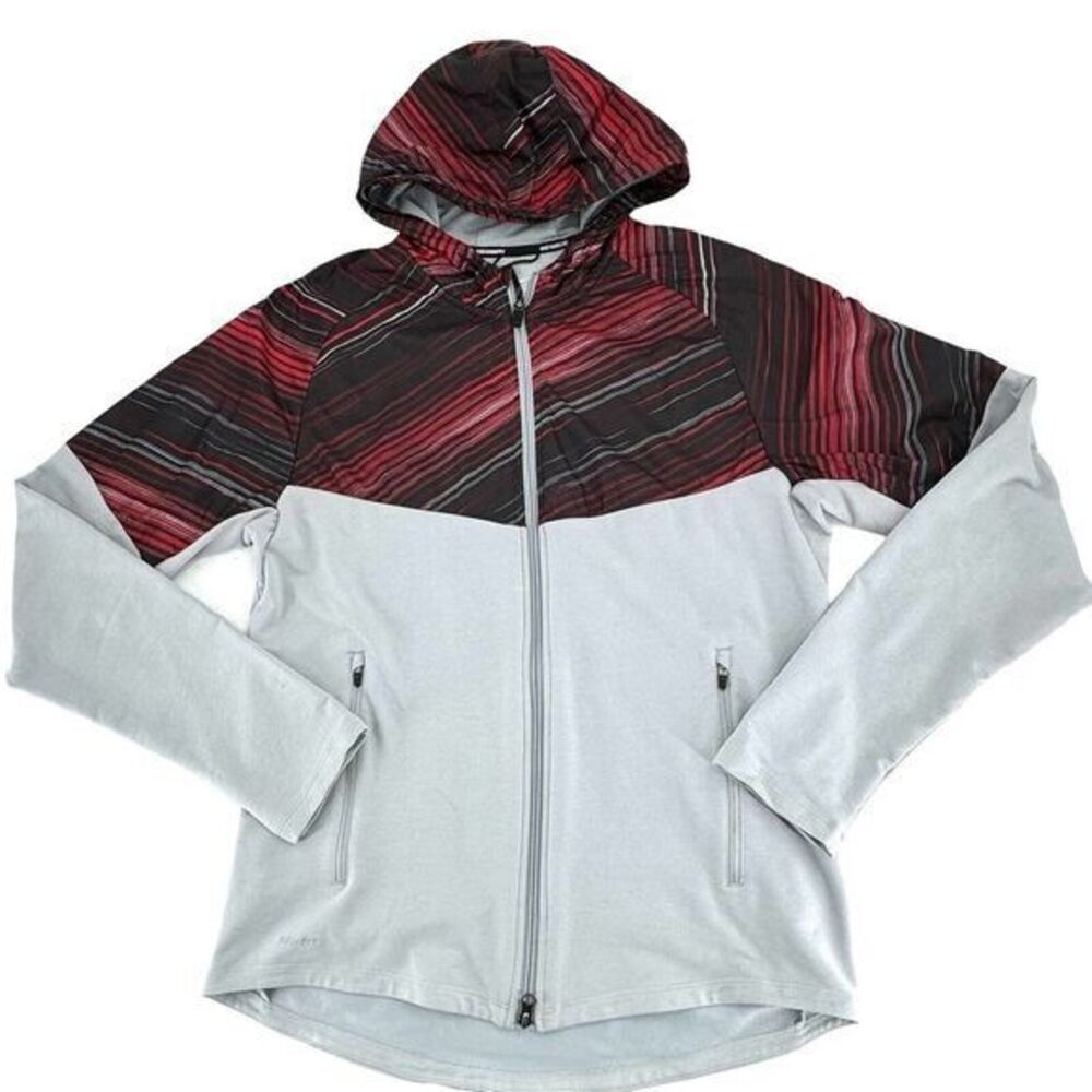 Nike Windrunner Hooded Jacket Draw‎ String Hood Full Zip Men's Medium - Picture 3 of 10